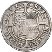 1 Thaler, Germany, 1547-1552 reverse image