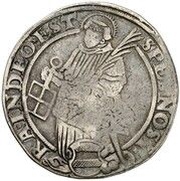 1 Thaler, Germany, 1556 reverse image