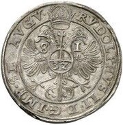 1 Thaler, Germany, 1581 reverse image