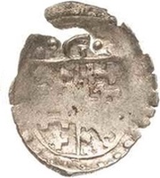 Denier Bracteate - George of Schönenberg obverse image