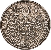 2 Thalers - George of Schönenberg Neu-Leiningen obverse image