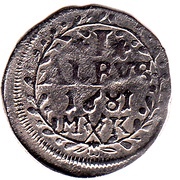 1 Albus, Germany, 1681-1682 reverse image