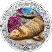 3 Euros Swell Shark, Austria, 2023 reverse image