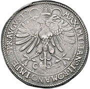 1 Thaler, Germany, 1570 reverse image
