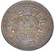 2 Thalers Schautaler; Council of thirteen, Germany, 1625 reverse image