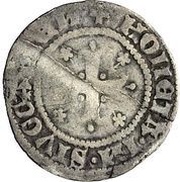 1 Schilling - Louis I of Württemberg-Urach, Germany, 1423-1450 reverse image