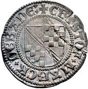 1 Schilling - Eberhard V, Ulrich V and Christian from Baden, Germany, 1479-1480 reverse image