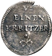1 Heller - Frederick Charles, Germany, 1680-1693 reverse image