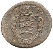1 Heller - Frederick Charles obverse image