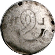 1 Pfennig - Louis the Pious, Germany, 1568-1593 reverse image