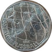 5 Euros Football reverse image
