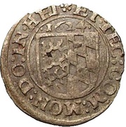 1 Kreuzer - John Frederick I, Germany, 1624-1625 reverse image