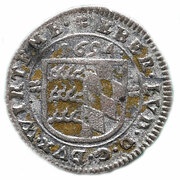 1 Kreuzer - Eberhard Louis obverse image