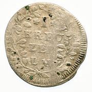 1 Kreuzer - Eberhard Louis, Germany, 1726-1731 reverse image