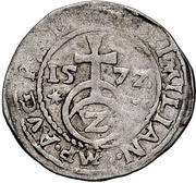 2 Kreuzers - Louis the Pious, Germany, 1572-1573 reverse image