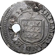 2 Kreuzers - John Frederick I, Germany, 1621 reverse image