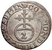 2 Kreuzers - Louis Frederick of Mömpelgard, Germany, 1630 reverse image