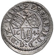 2 Kreuzers - Eberhard III obverse image