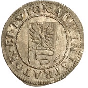 2 Kreuzers - Frederick Charles, Germany, 1680 reverse image