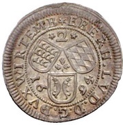 2 Kreuzers - Eberhard Louis obverse image
