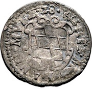 1 Schilling - John Frederick I Kipper, Germany, 1622 reverse image