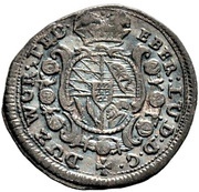 2½ Kreuzer - Eberhard Louis obverse image