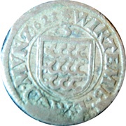 3 Kreuzers - John Frederick, Germany, 1621-1622 reverse image