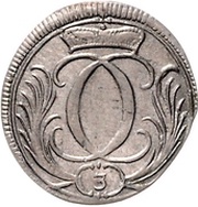 3 Kreuzers - Charles Eugen obverse image