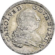 3 Kreuzers - Charles Eugen obverse image