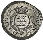 3 Kreuzers - Frederick Eugen obverse image