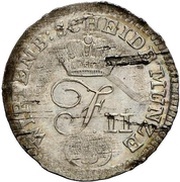 3 Kreuzers - Frederick II obverse image