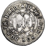 4 Kreuzers - Eberhard Louis, Germany, 1708-1718 reverse image
