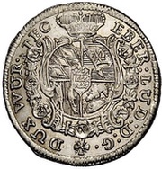 5 Kreuzer - Eberhard Louis obverse image