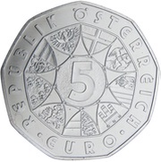 5 Euros Mariazell obverse image