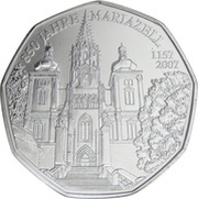 5 Euros Mariazell reverse image
