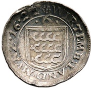 6 Kreuzers - John Frederick Kipper, Germany, 1621-1622 reverse image