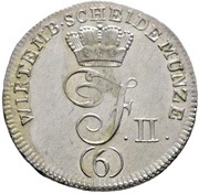 6 Kreuzers - Frederick II obverse image