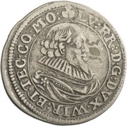 ⅑ Thaler - Louis Frederick obverse image