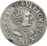 ⅛ Thaler - Ulrich obverse image