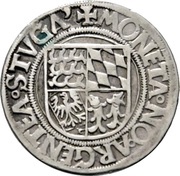 ⅛ Thaler - Ulrich, Germany, 1501 reverse image