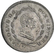 10 Kreuzers - Charles Eugen obverse image