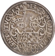 ¼ Thaler - Ulrich, Germany, 1513 reverse image