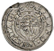 15 Kreuzers - Julius Frederick of Württemberg-Weiltingen, Germany, 1632 reverse image