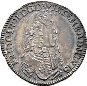 ¼ Thaler - Frederick Charles obverse image