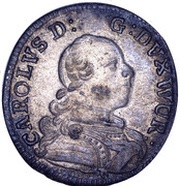 15 Kreuzers - Charles Eugen obverse image