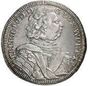 30 Kreuzers - Eberhard Louis obverse image