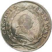 20 Kreuzers - Charles Eugen obverse image