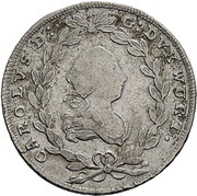 20 Kreuzers - Charles Eugen obverse image
