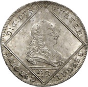 20 Kreuzers - Charles Eugen obverse image