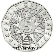 5 Euros Tyrolean Resistance obverse image